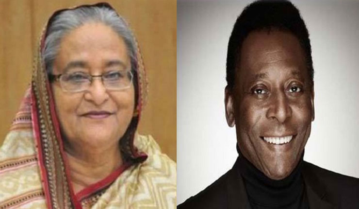 শেখ হাসিনার কাছে সাহায্য চাইলেন পেলে