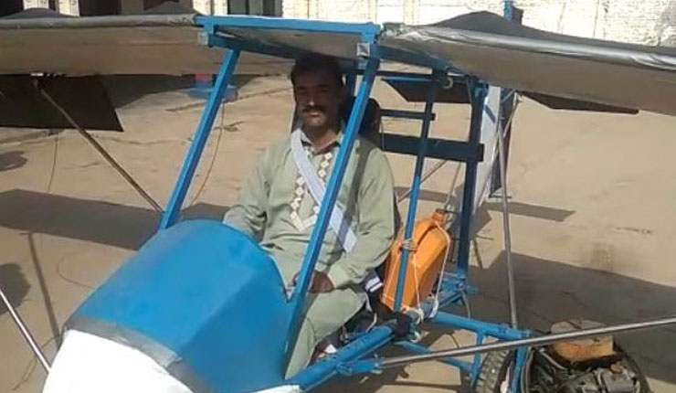 নিজের বানানো বিমান ফেরত পেলেন সেই পাক নাগরিক