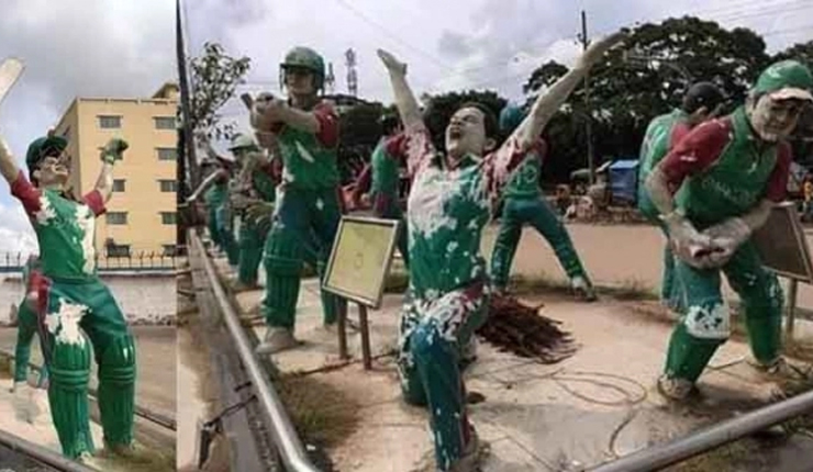 টাইগারদের ভাস্কর্য মেরামতের দাবি ক্রীড়াপ্রেমীদের