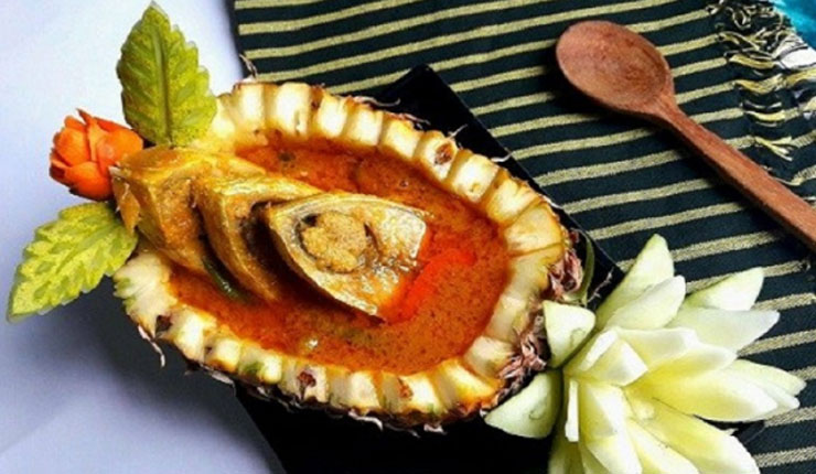 আনরসে ইলিশ রান্না, রেসিপি