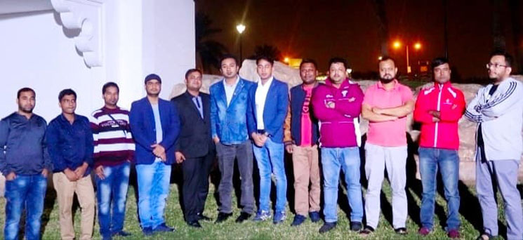 কাতারে প্রবাসীদের কল্যানে সাংবাদিকরা একাত্ম 