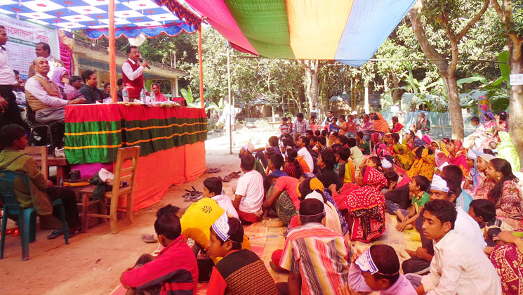 বাগমারায় আর্ন্তজাতিক প্রতিবন্ধী দিবসে র‌্যালী ও আলোচনা সভা