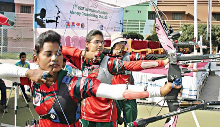 ছেলেদের পর এবার মেয়েরাও স্বর্ণ জিতল আরচারিতে