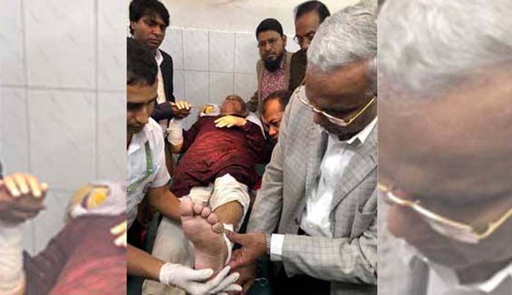 তাবিথের প্রচারণায় গিয়ে হামলার শিকার রিজভী