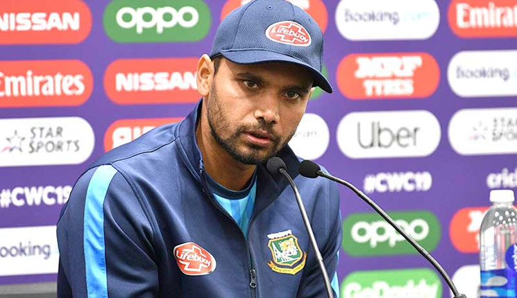 পাকিস্তান কেন, আমি সবখানে যেতে রাজী : মাশরাফি