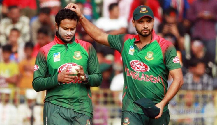 প্রিয় মাশরাফি ভাই হয়ে আজীবন থাকবেন আমাদের মাঝে : সাকিব