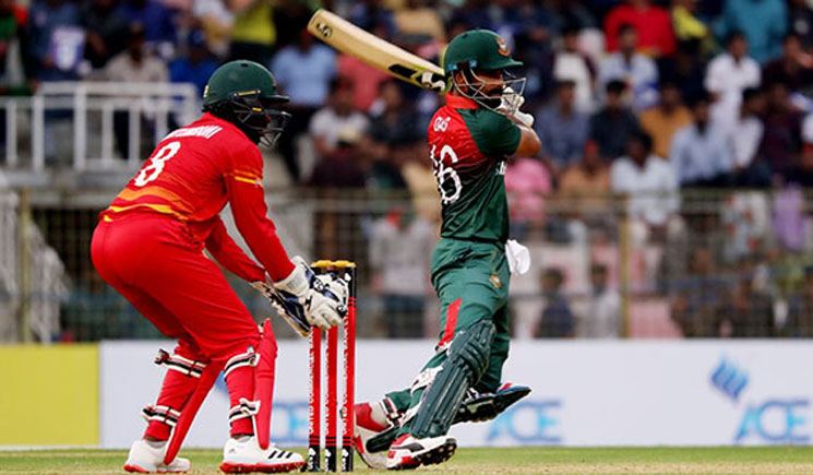 লিটনের ঝড়ো ফিফটিতে দুর্দান্ত শুরু টাইগারদের