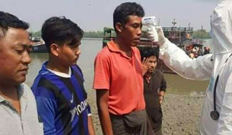 টেকনাফে করোনো ঠেকাতে বাড়তি সতর্কতা