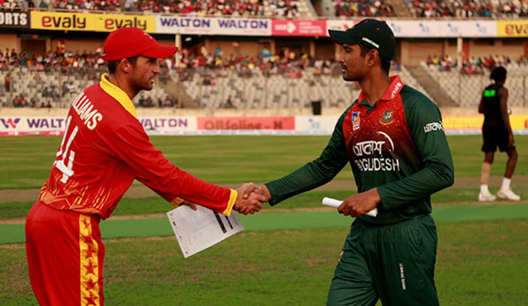 শেষ ম্যাচে টস জিতে ফিল্ডিংয়ে বাংলাদেশ