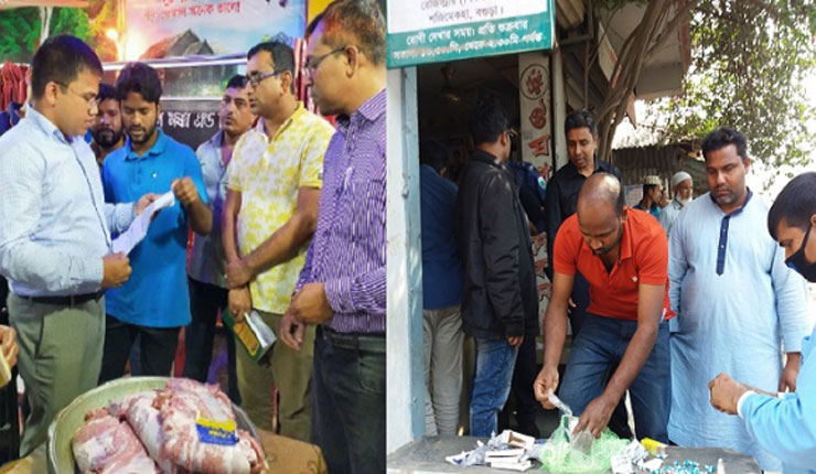 হোটেলে পচা মাংস-মিষ্টি, ফার্মেসিতে মেয়াদোত্তীর্ণ ওষুধ