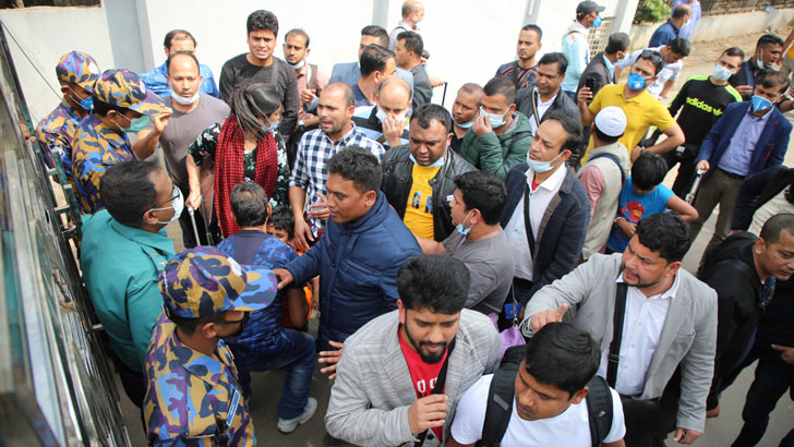 আশকোনা হজ ক্যাম্পে সেনা মোতায়েন