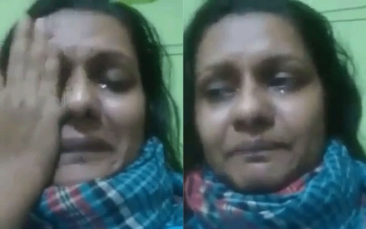 করোনায় অসুস্থ বাংলাদেশি নারীর হৃদয়বিদারক ভিডিও ভাইরাল