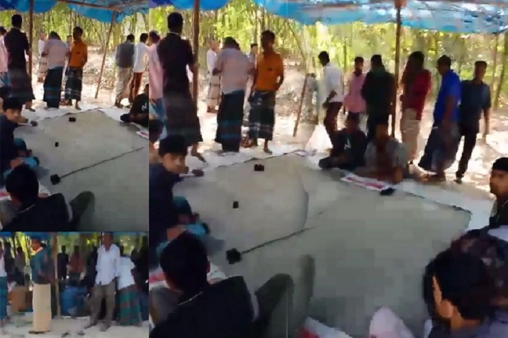করোনা আতঙ্কের মাঝেই লাখ লাখ টাকা নিয়ে জুয়ার আসর!