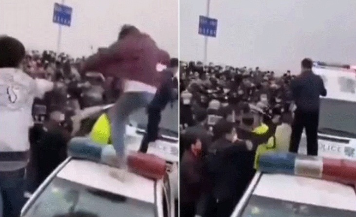 কোয়ারেন্টিন প্রত্যাহারের পর করোনার প্রাণকেন্দ্র হুবেইয়ে সংঘর্ষ