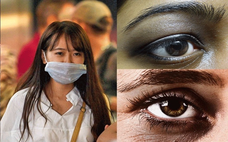 চোখ দেখেই বোঝা যাচ্ছে কার করোনা হয়েছে !