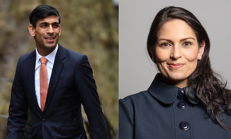 কোয়ারেন্টিনে প্রধানমন্ত্রী, ব্রিটেন চালাচ্ছেন দুই ভারতীয় বংশোদ্ভূত!