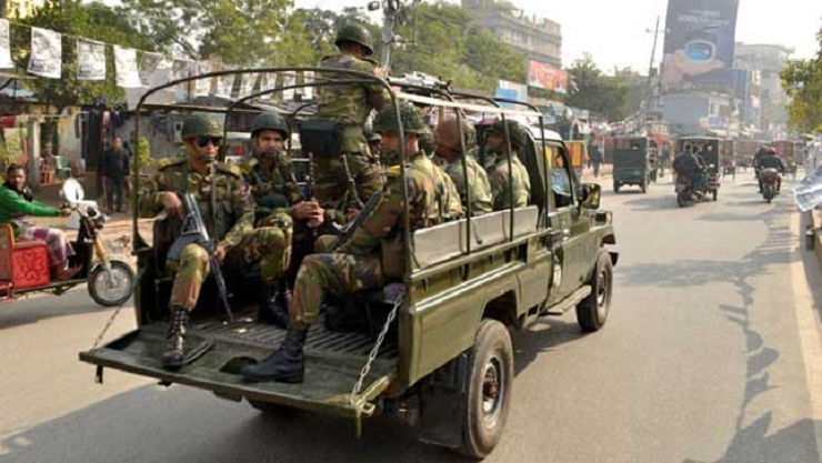 বৃহস্পতিবার থেকে কঠোর হচ্ছে সেনাবাহিনী