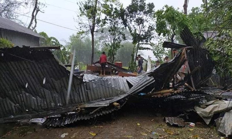 স্বস্তির বৃষ্টিতে মাধবপুরে ব্যাপক ক্ষয়-ক্ষতি