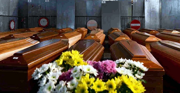 আবারও মৃত্যুর মিছিল স্পেনে