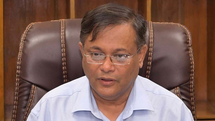 ত্রাণের নামে ফটোসেশন করাই তাদের কাজ: হাছান মাহমুদ