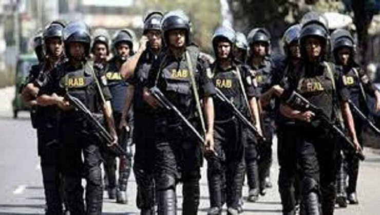 কর্মকর্তাসহ ১৭ র‌্যাব সদস্য করোনাক্রান্ত