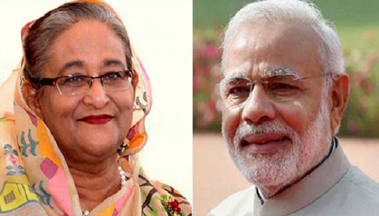 শেখ হাসিনাকে মোদির ফোন