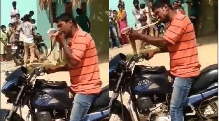 রাগে সাপকেই কামড়ে টুকরো টুকরো করলেন যুবক (ভিডিও)