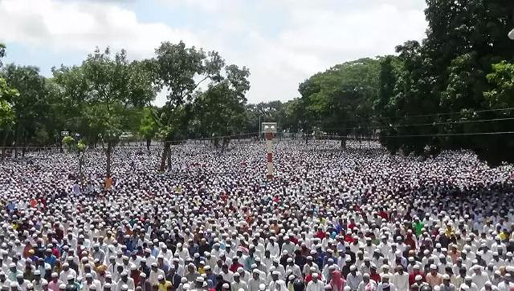 শোলাকিয়া মাঠে ঈদের জামাত স্থগিত  