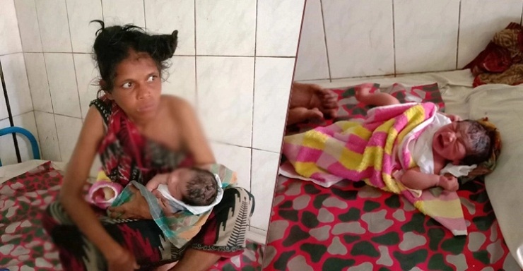 হাসপাতাল থেকে পালালেন পাগলি মা, শিশুটি পেল নতুন বাবা-মা