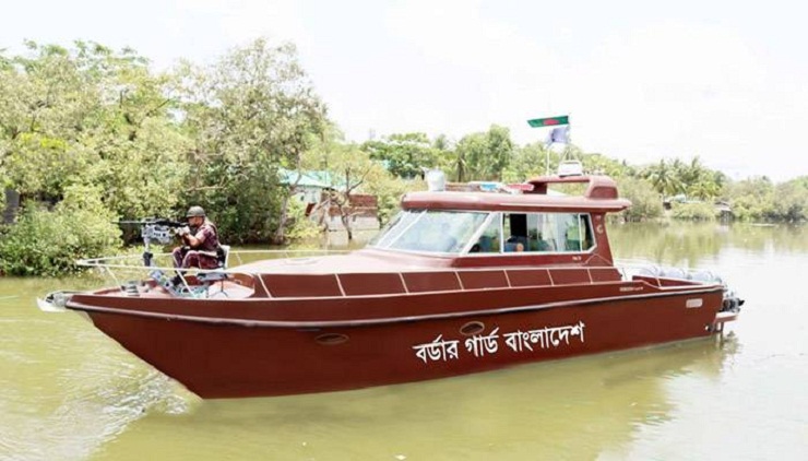 বিজিবিতে যুক্ত হল অত্যাধুনিক দ্রুত গতিসম্পন্ন জলযান
