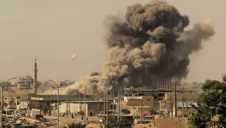 সিরিয়ায় বিমান হামলায় ইরানপন্থী ৬ যোদ্ধা নিহত