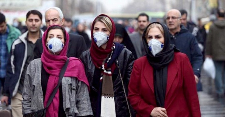 মাস্ক পরা বাধ্যতামূলক হচ্ছে ইরানে