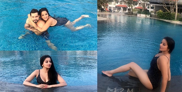 লকডাউনের দুপুরে বিকিনিতে ঝড় তুললেন ঝুমা বৌদি