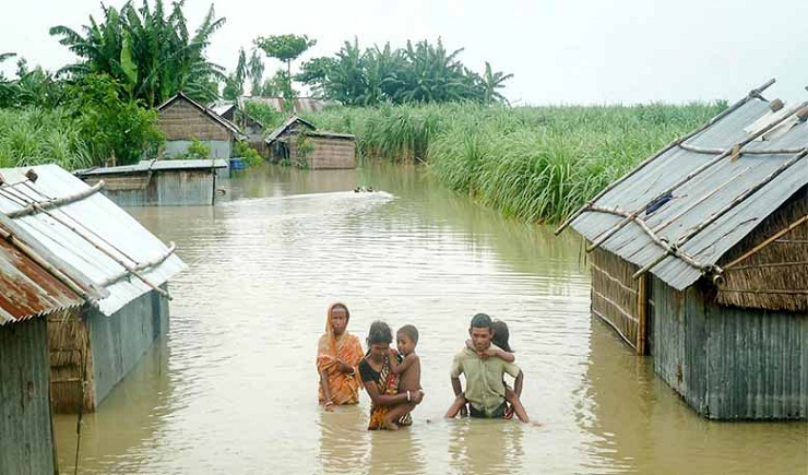 উত্তরাঞ্চলের বন্যা পরিস্থিতির অবনতি