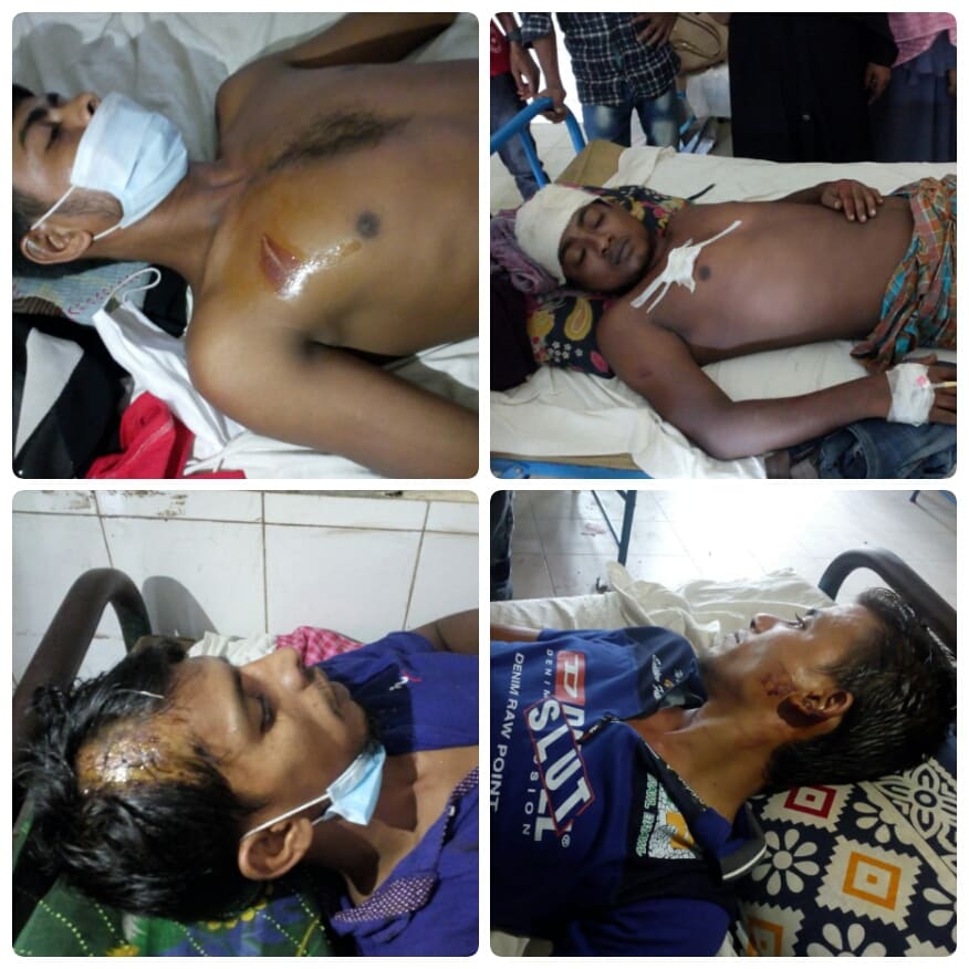 লক্ষ্মীপুর তেওয়ারীগঞ্জে নূরমোহাম্মদ বাহিনীর দফায় দফায় হামলায় আহত ৪