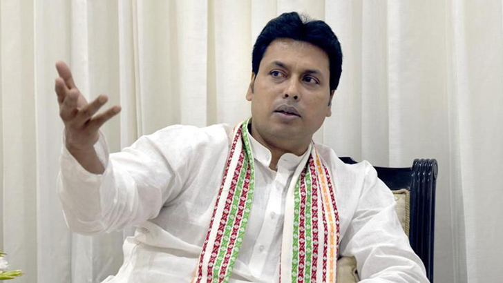 ত্রিপুরার মুখ্যমন্ত্রী বিপ্লব আইসোলেশনে