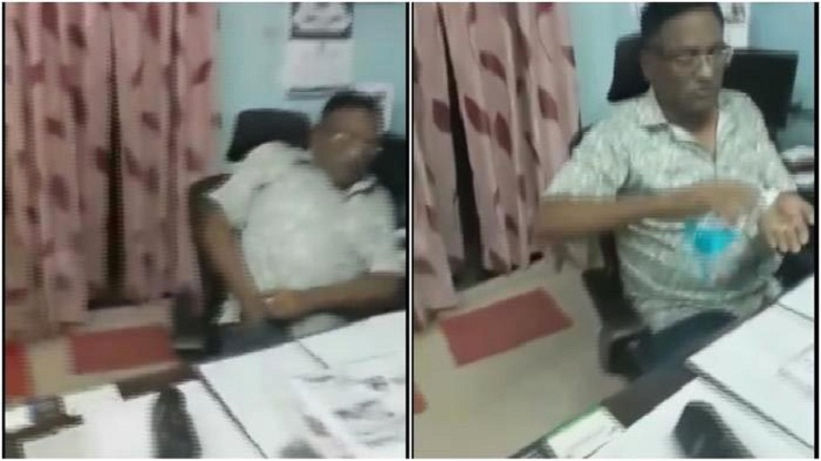 থানায় ওসির ঘুষ বাণিজ্য, ভিডিও নিয়ে তোলপাড়!