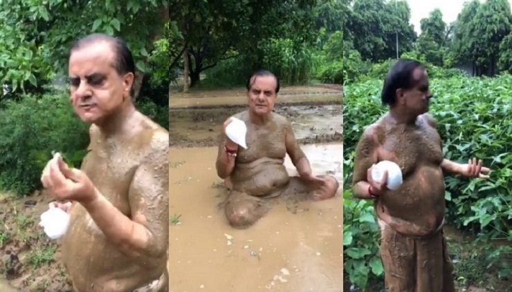 কাদায় বসে শাঁখ বাজালেই করোনা মুক্তি, সেই বিজেপি নেতা করোনা পজিটিভ