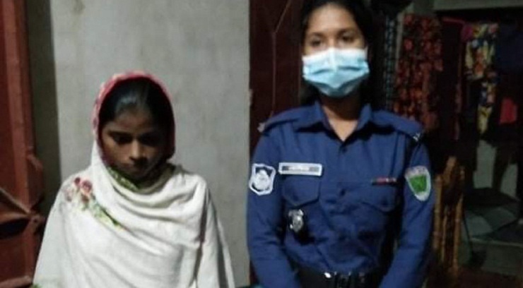 প্রেমের টানে ভারতীয় তরুণী সুনামগঞ্জে