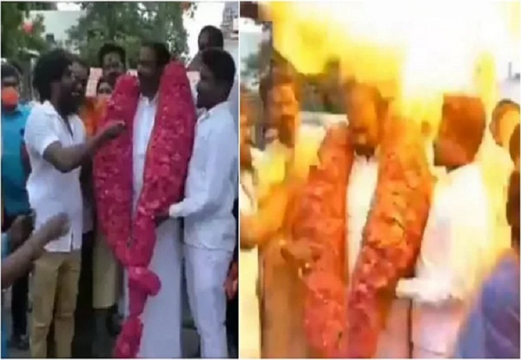 মোদির জন্মদিন উৎসবে বেলুন বিস্ফোরণ, আহত ৩০