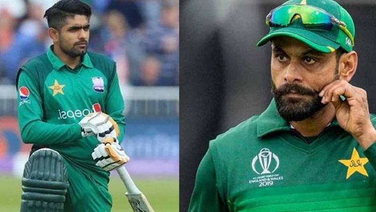 বাবর আজমের ব্যাটিং অর্ডারে পরিবর্তন আনার পক্ষে হাফিজ
