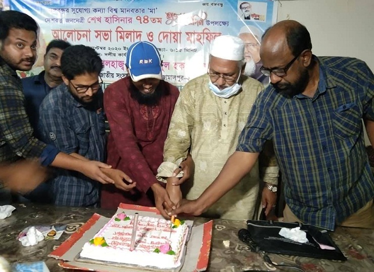জীবন বাজি রেখে দেশের জন্য কাজ করছেন প্রধানমন্ত্রী : ফরিদুল হক খান দুলাল এমপি