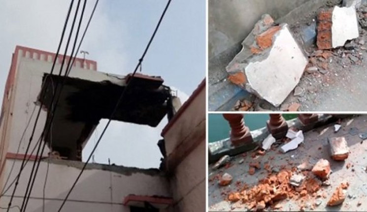 কলকাতায় বিস্ফোরণে উড়ে গেলো ক্লাবঘরের ছাদ