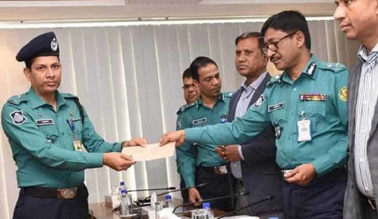 ডিএমপির শ্রেষ্ঠ পুলিশ পরিদর্শক গোলাম ফারুক