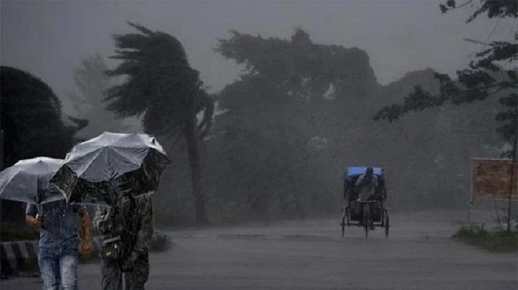 যেসব অঞ্চলে আজ ঝড়বৃষ্টি হতে পারে