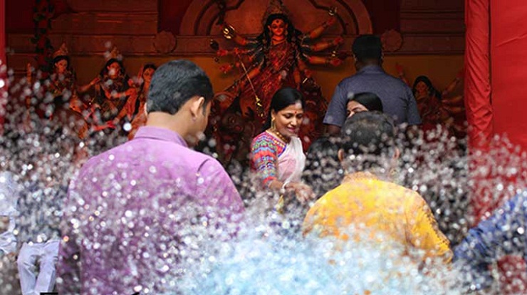 শেষ হচ্ছে দুর্গাপূজা, বিজয়ার শোভাযাত্রা হবে না
