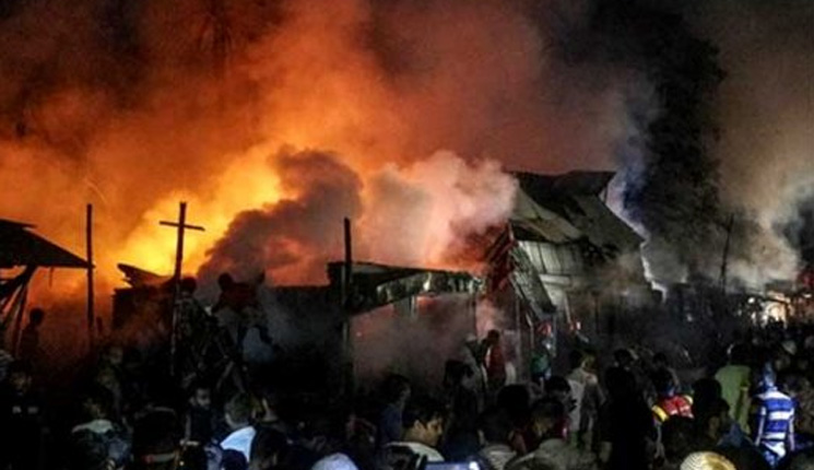 কল্যাণপুর বস্তিতে আগুন, দগ্ধ একজন মারা গেছেন