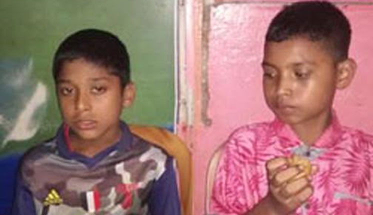 কালীগঞ্জে হারানো শিশু উদ্ধার, পুলিশের প্রতি খুশি শিশুর বাবা-মা