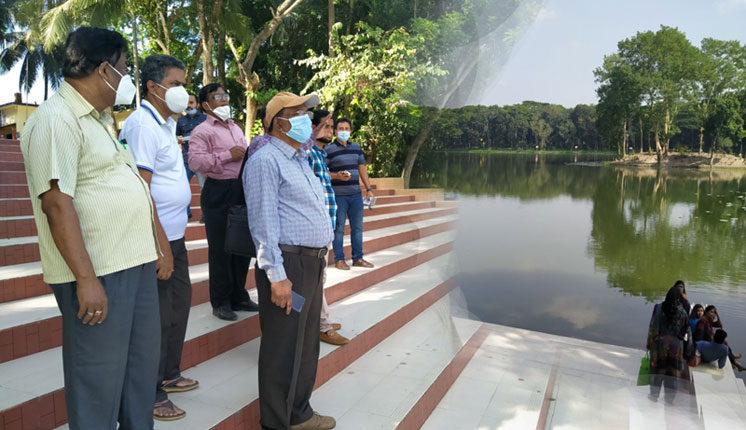 দুর্গাসাগরে ঝুলন্ত ব্রিজ চায় না পরিবেশবাদীরা