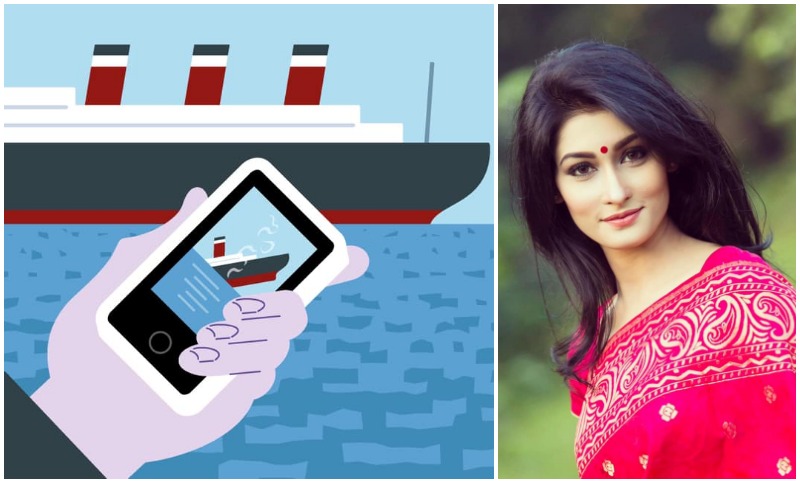 সাকিবপত্নীর নীরব প্রতিবাদ 